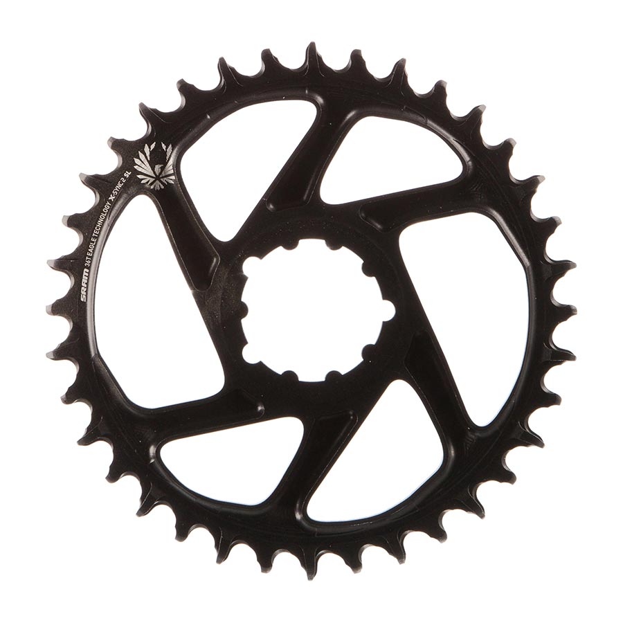 SRAM, X-SYNC 2 SL 3mm, Chainring, Teeth: 36, Speed: 11/12, BCD: Direct Mount, Single, Aluminum, Black