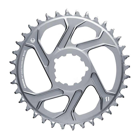 SRAM, X-SYNC 2 X01 Eagle Polar Grey, Chainring, Teeth: 30, Speed: 12, BCD: Direct Mount, Single, Alloy, Offset 3mm, Grey