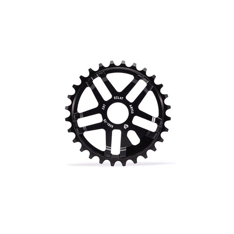 Eclat, Abyss, Chainring, Teeth: 25, 6061-T6 Aluminum, Silver
