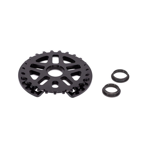 Eclat, Abyss Guard, Chainring, Teeth: 25, 7075-T6 Aluminum, Black