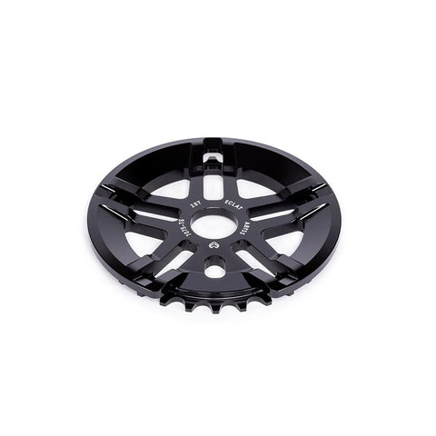 Eclat, Abyss Guard, Chainring, Teeth: 25, 7075-T6 Aluminum, Black