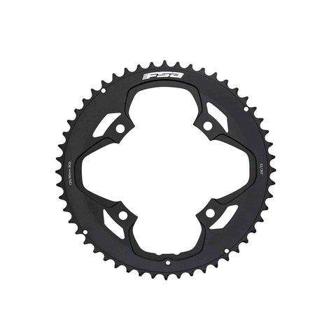 FSA, Omega/Vero Pro Road, Chainring, Teeth: 50, Speed: 10/11, BCD: 120, Bolts: 4, Outer, Aluminum, Black