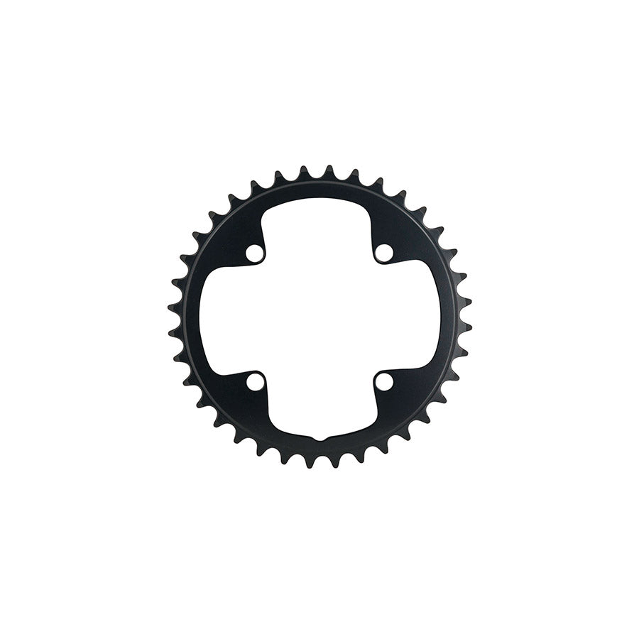FSA, Omega/Vero Pro Road, Chainring, Teeth: 50, Speed: 10/11, BCD: 120, Bolts: 4, Outer, Aluminum, Black