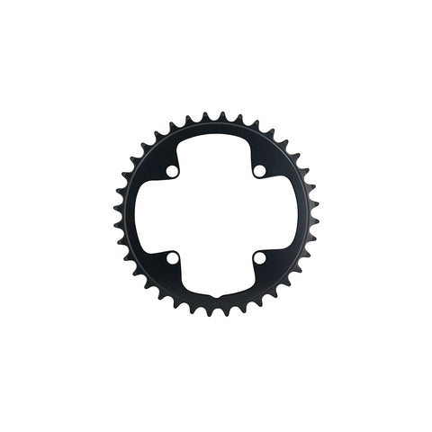 FSA, Omega/Vero Pro Road, Chainring, Teeth: 50, Speed: 10/11, BCD: 120, Bolts: 4, Outer, Aluminum, Black