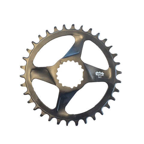 FSA, Comet DM Megatooth, Chainring, Teeth: 36, Speed: 11, BCD: Direct Mount, Single, Stainless Steel, Silver