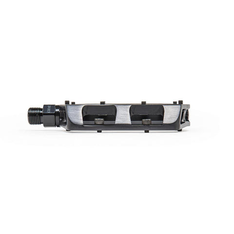 Eclat, Surge CNC, Platform Pedals, Body: Aluminum, Spindle: Cr-Mo, 9/16'', Black, Pair