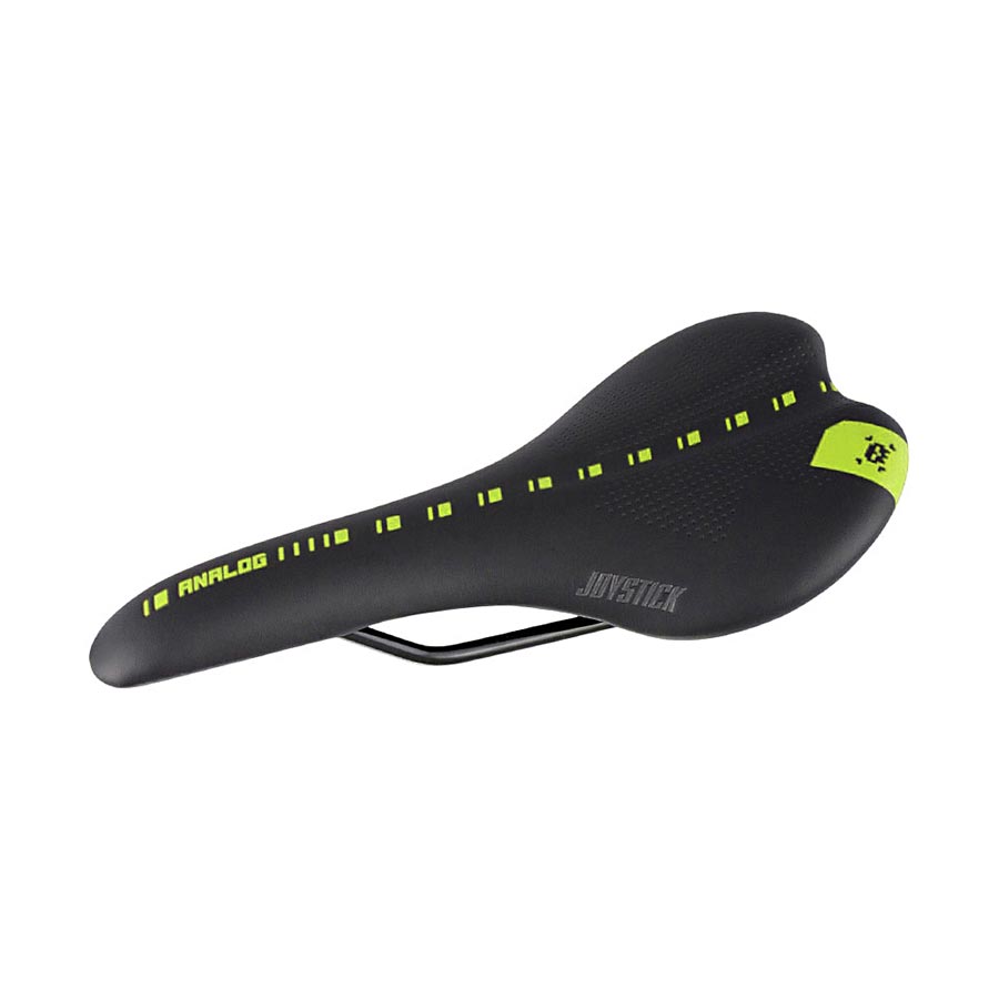 Joystick Components, Analog LT Wht Graphic, Saddle, Unisex, Black