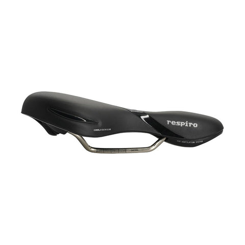 Selle Royal, Respiro Athletic Stracciatella, Saddle, 279 x 159mm, Unisex, 429g, Black