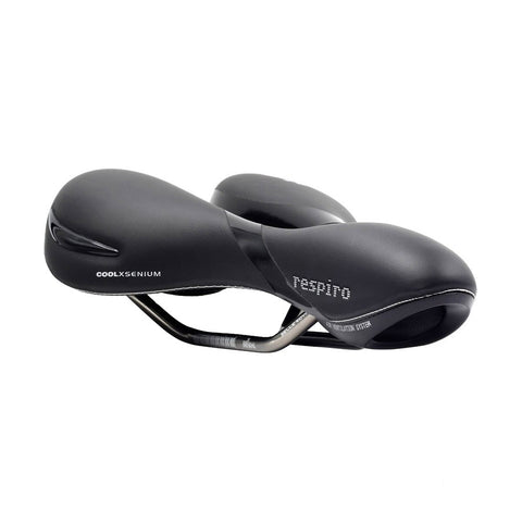 Selle Royal, Respiro Athletic Stracciatella, Saddle, 279 x 159mm, Unisex, 429g, Black