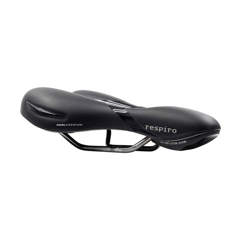 Selle Royal, Respiro Athletic Stracciatella, Saddle, 279 x 159mm, Unisex, 429g, Black