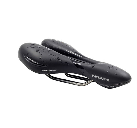 Selle Royal, Respiro Athletic Stracciatella, Saddle, 279 x 159mm, Unisex, 429g, Black