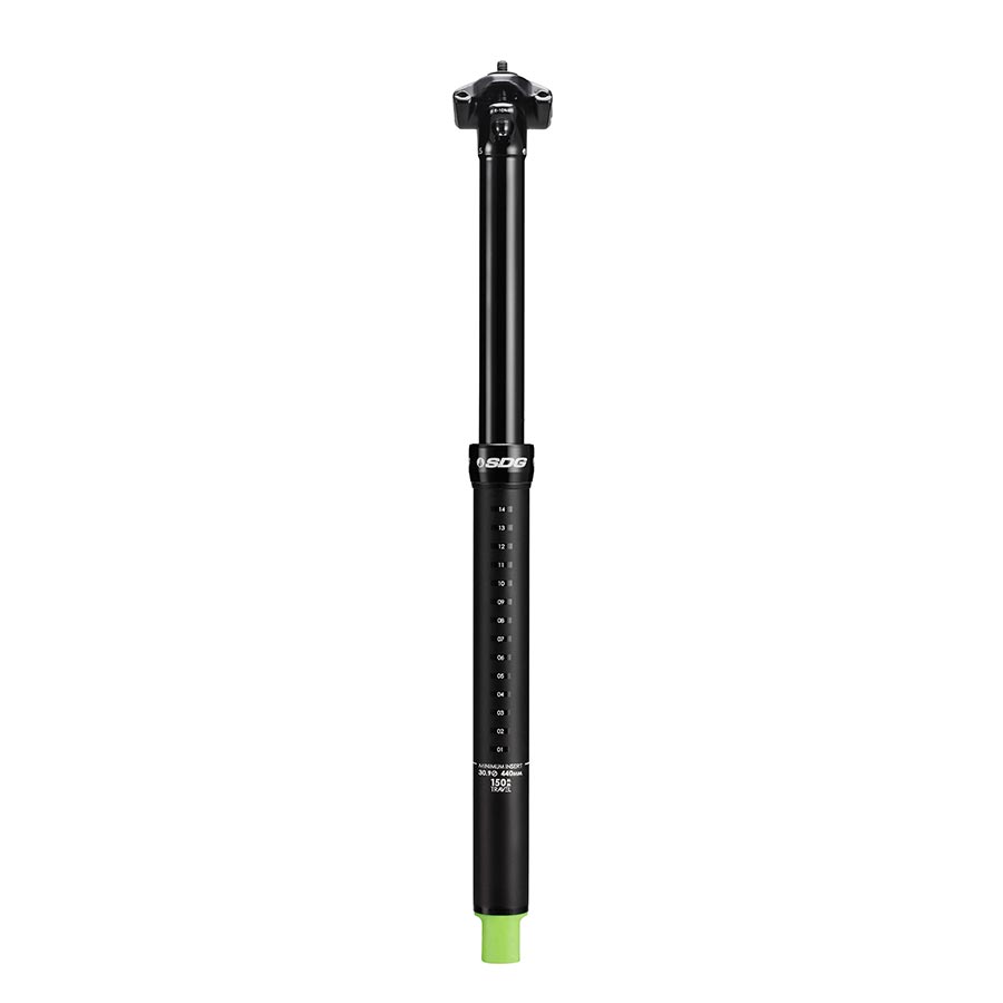 SDG Components, Tellis, Dropper Seatpost, 30.9mm, 480mm, Travel: 170mm, Offset: 0mm, Remote: On handlebar