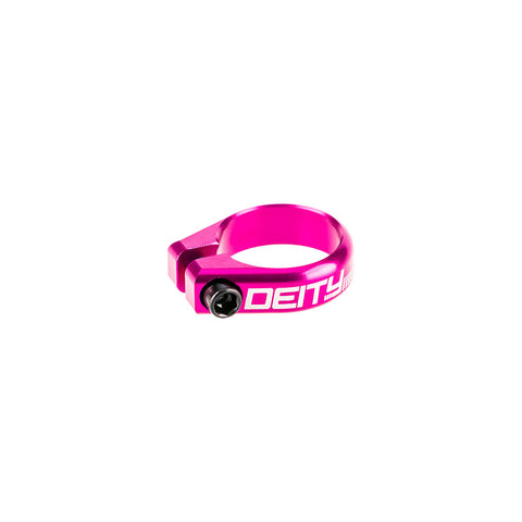 Deity, Circuit (34.9mm), Seatpost Clamp, 34.9mm, Pink