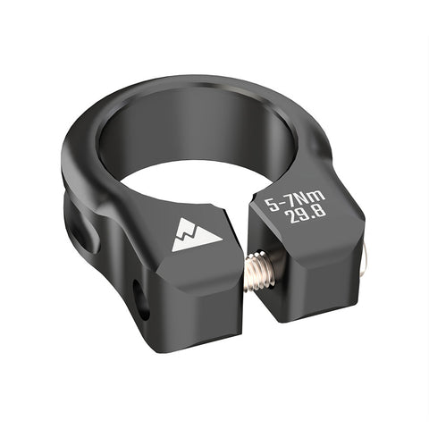 Wheels Manufacturing, Seatpost Collar, Seatpost Clamp, 28.6mm, Black