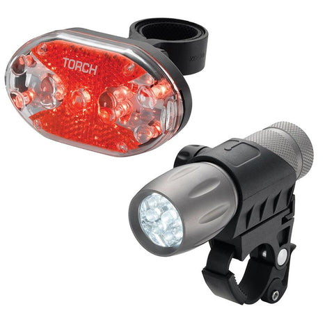Torch - High Beamer Tactical 9 + Tail Bright 9X Lights _ Unite - B1keparts.com
