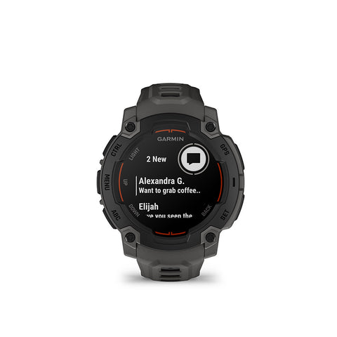 Garmin, Instinct E 45mm, Watch, Watch Color: Electric Lime, Wristband: Electric Lime - Silicone