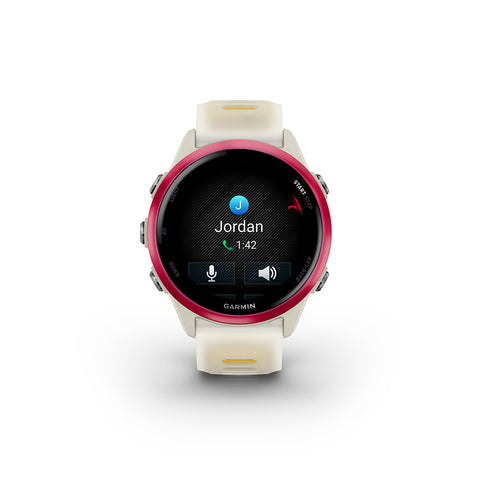 Garmin, Forerunner 570 42mm, Watch, Watch Color: Slate Grey, Wristband: Translucent Black/Black - Silicone
