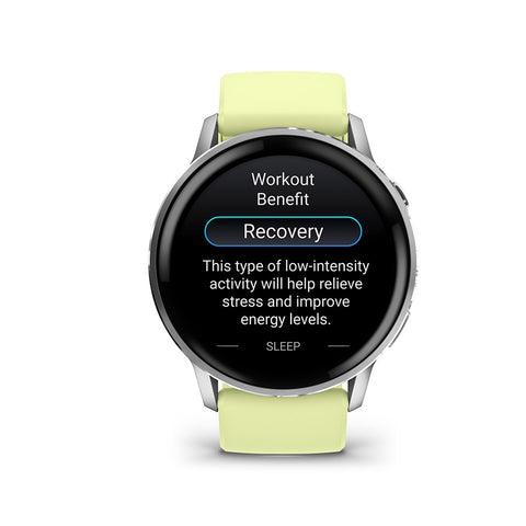 Garmin, Venu 4 45mm, Watch, Watch Color: Slate, Wristband: Black - Silicone