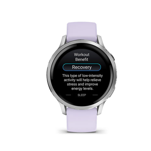 Garmin, Venu 4 41mm, Watch, Watch Color: Lunar Gold, Wristband: Bone - Silicone