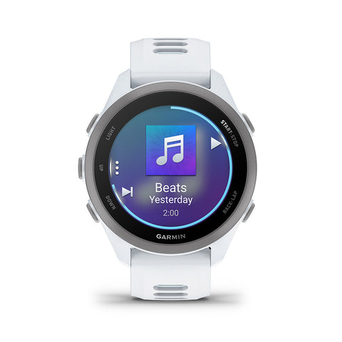 Garmin, Forerunner 170 Music, Watch, Watch Color: Black, Wristband: Black/Amp Yellow - Silicone
