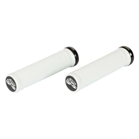 Renthal, SC Lock-On, Grips, 130mm, Ultrasoft White