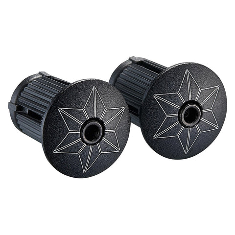 Supacaz, Suede, Handlebar Tape, Black, with Black Star Plugs