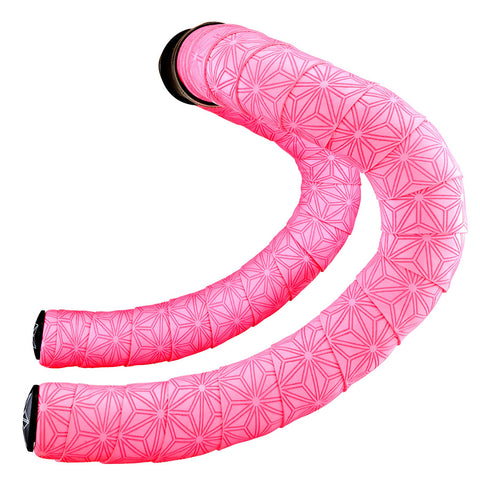 Supacaz, Suede, Handlebar Tape, Black, with Black Star Plugs