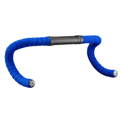 Supacaz, Suede, Handlebar Tape, Black, with Black Star Plugs