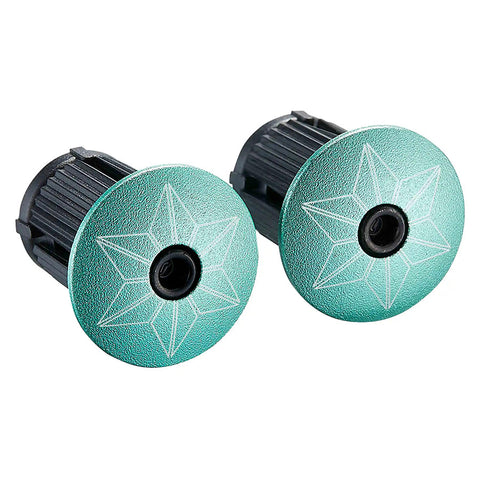 Supacaz, Super Sticky Kush Galaxy, Handlebar Tape, Celeste Print, with Celeste Star Plugs