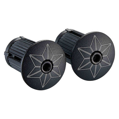 Supacaz, Super Sticky Kush Splat, Handlebar Tape, White/Black, with Black Star Plugs