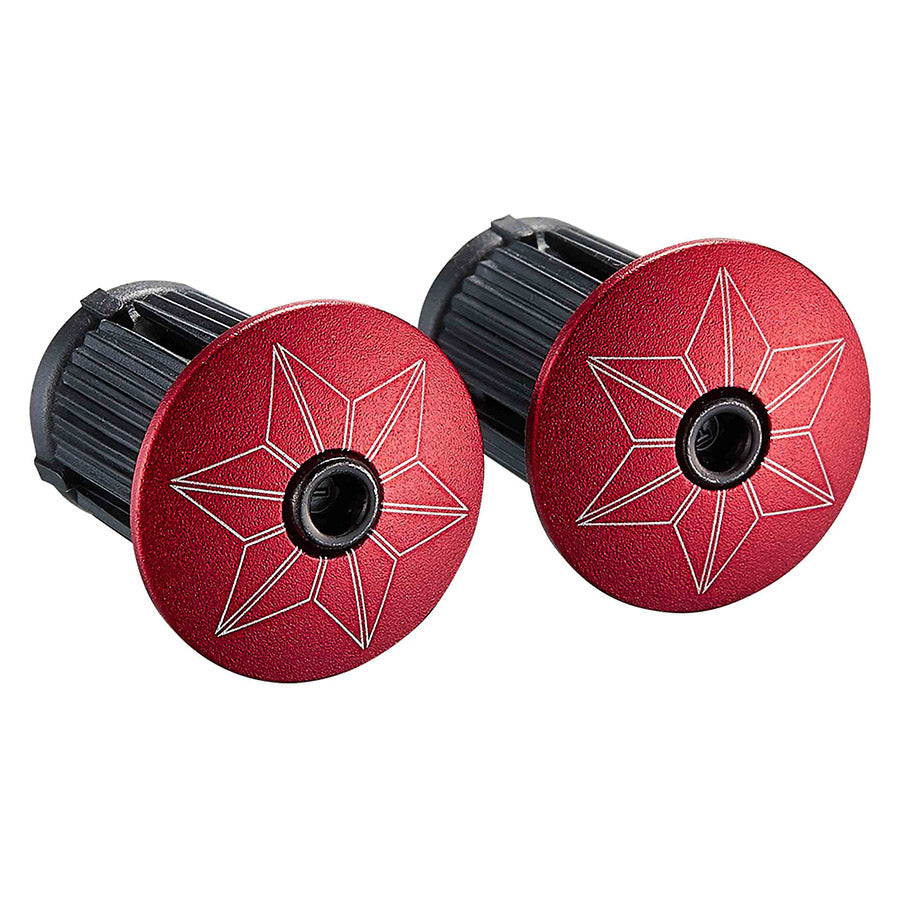 Supacaz, Super Sticky Kush Star Fade, Handlebar Tape, Gold, with Gold Star Plugs