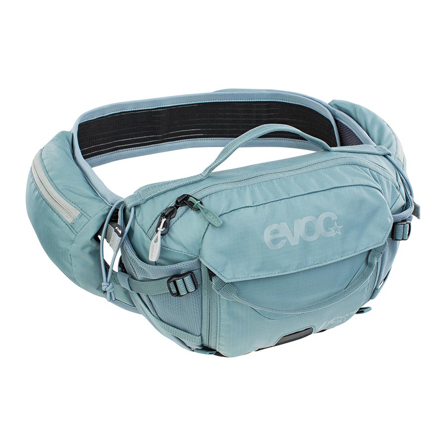 EVOC, Hip Pack Pro E-Ride, Hydration Bag, Volume: 3L, Bladder: Not included, Steel