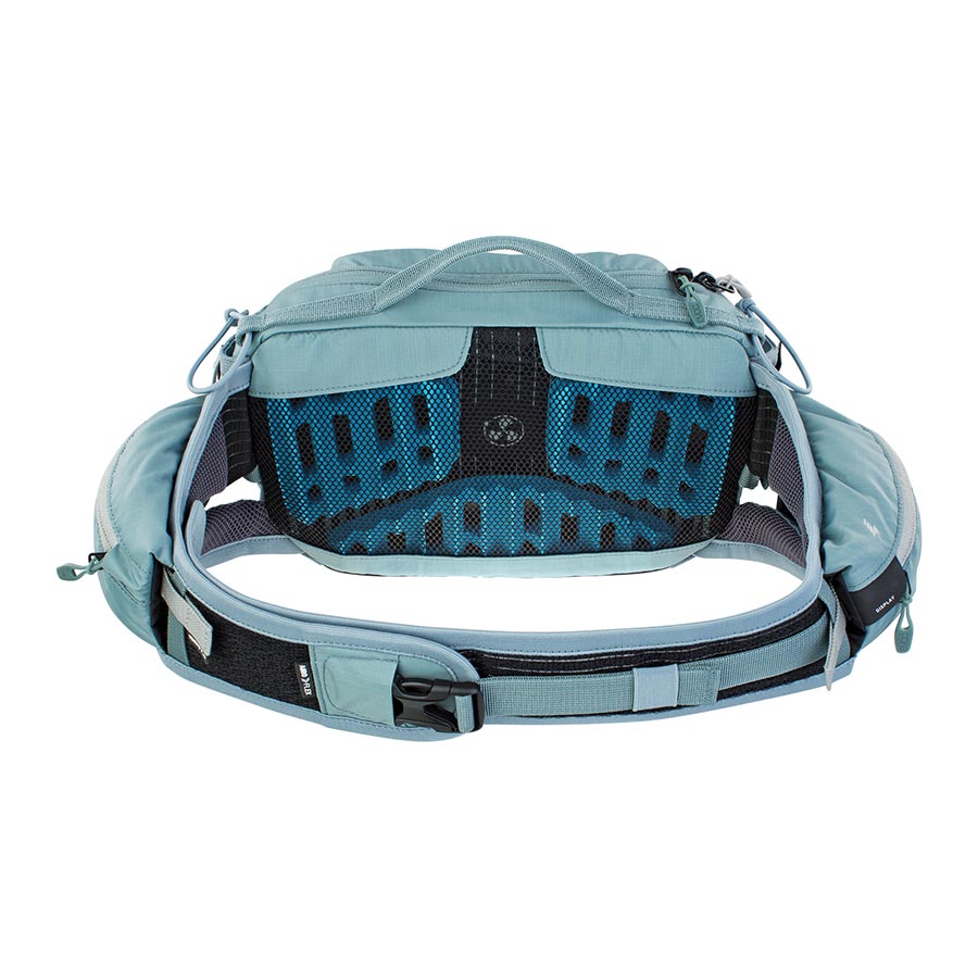 EVOC, Hip Pack Pro E-Ride, Hydration Bag, Volume: 3L, Bladder: Not included, Steel