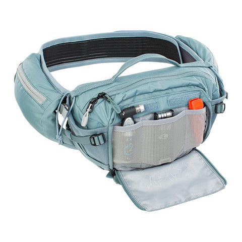 EVOC, Hip Pack Pro E-Ride, Hydration Bag, Volume: 3L, Bladder: Not included, Steel