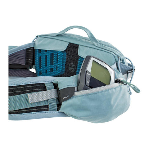EVOC, Hip Pack Pro E-Ride, Hydration Bag, Volume: 3L, Bladder: Not included, Steel