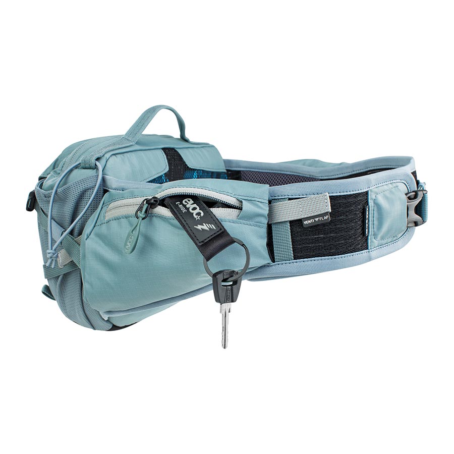 EVOC, Hip Pack Pro E-Ride, Hydration Bag, Volume: 3L, Bladder: Not included, Steel