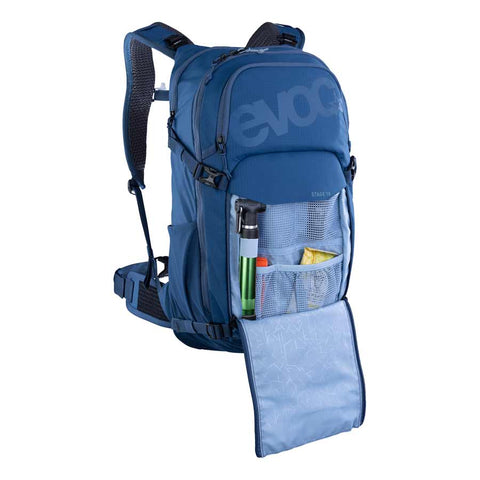 EVOC, Stage 18, Hydration Bag, Volume: 18L, Bladder: Not included, Denim