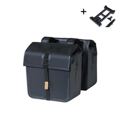 Basil - Urban Double Panniers _ Unite - B1keparts.com