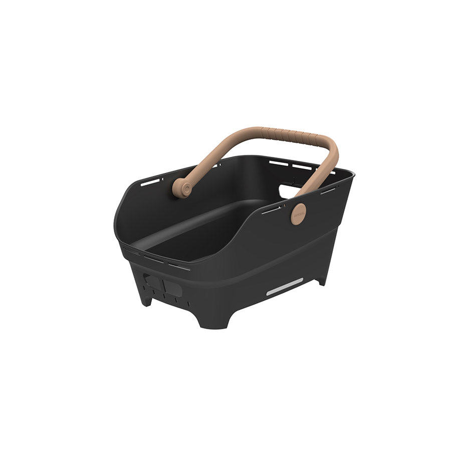 Basil, Cento Neo MIK, Basket, Rear, 46.9x23.7x14.1, Black