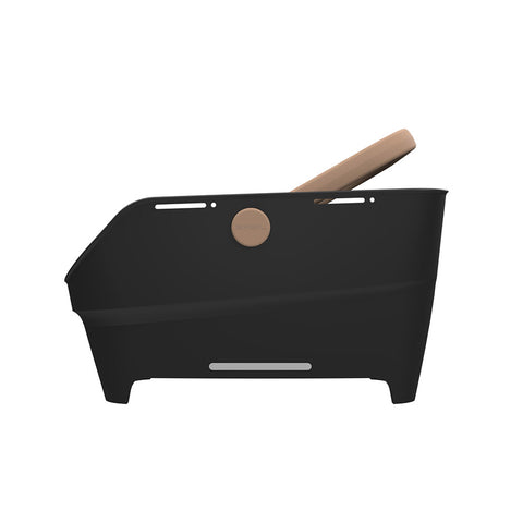 Basil, Cento Neo MIK, Basket, Rear, 46.9x23.7x14.1, Black