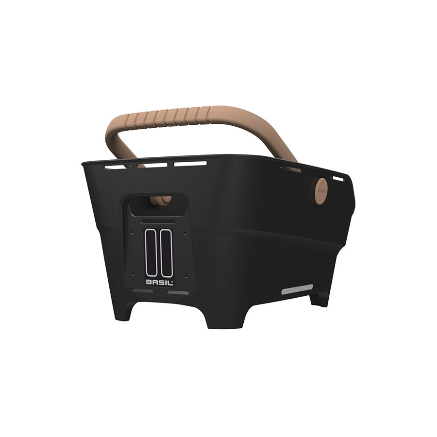 Basil, Cento Neo MIK, Basket, Rear, 46.9x23.7x14.1, Black