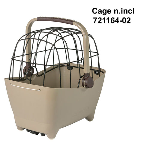 Basil, Buddy Dog MIK, Basket, Rear, Biscotti Brown