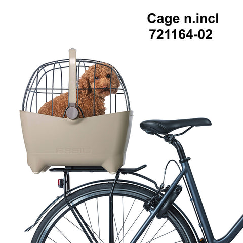 Basil, Buddy Dog MIK, Basket, Rear, Biscotti Brown