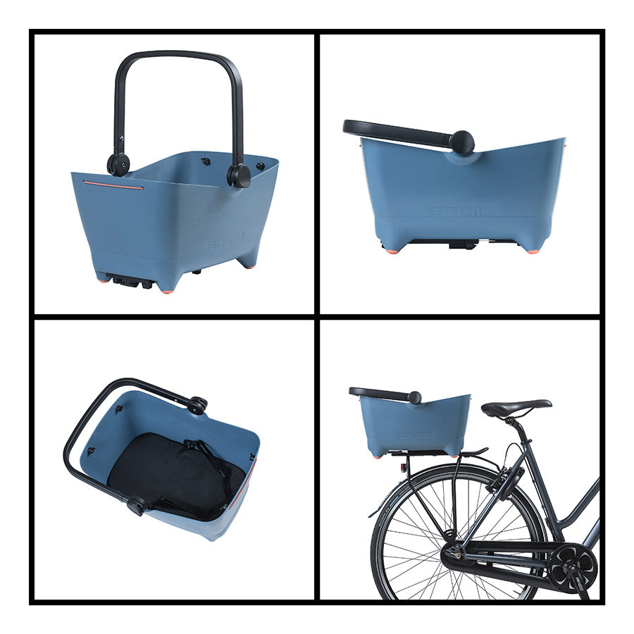 Basil, Buddy Dog MIK, Basket, Rear, Biscotti Brown