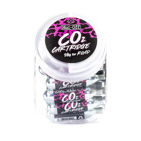 Cartouches de recharge CO2 Road, quantité 40 pots, 16 g