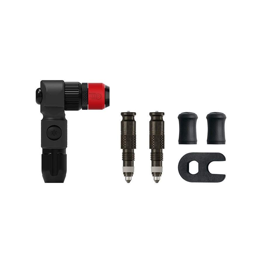 ABS PRO CLIK CHUCK WITH VALVE CORES