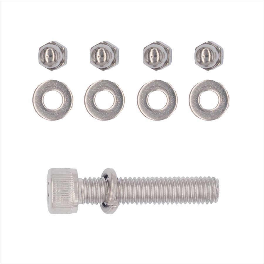 Kids Ride Shotgun M6 Bolt Kit for Original Shotgun Seat