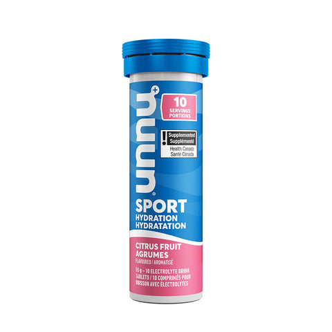 Nuun, Sport, Drink Mix, Citrus Fruit, Box of 8, 10 servings, 8pcs