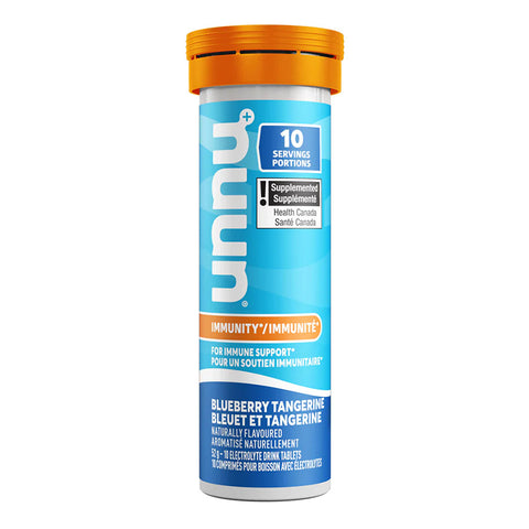 Nuun, Immunity, Drink Mix, Blueberry/tangerine, Box of 8, 10 servings, 12pcs