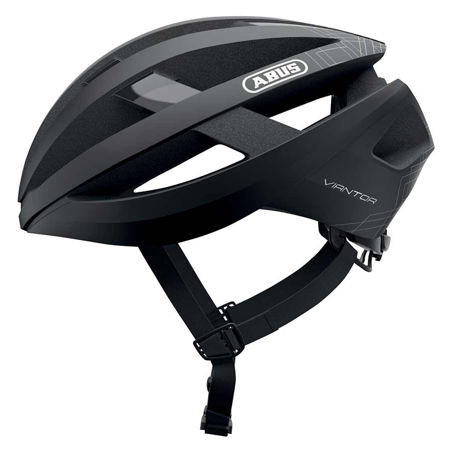 Abus, Viantor, Helmet, Velvet Black, M, 54 - 58cm